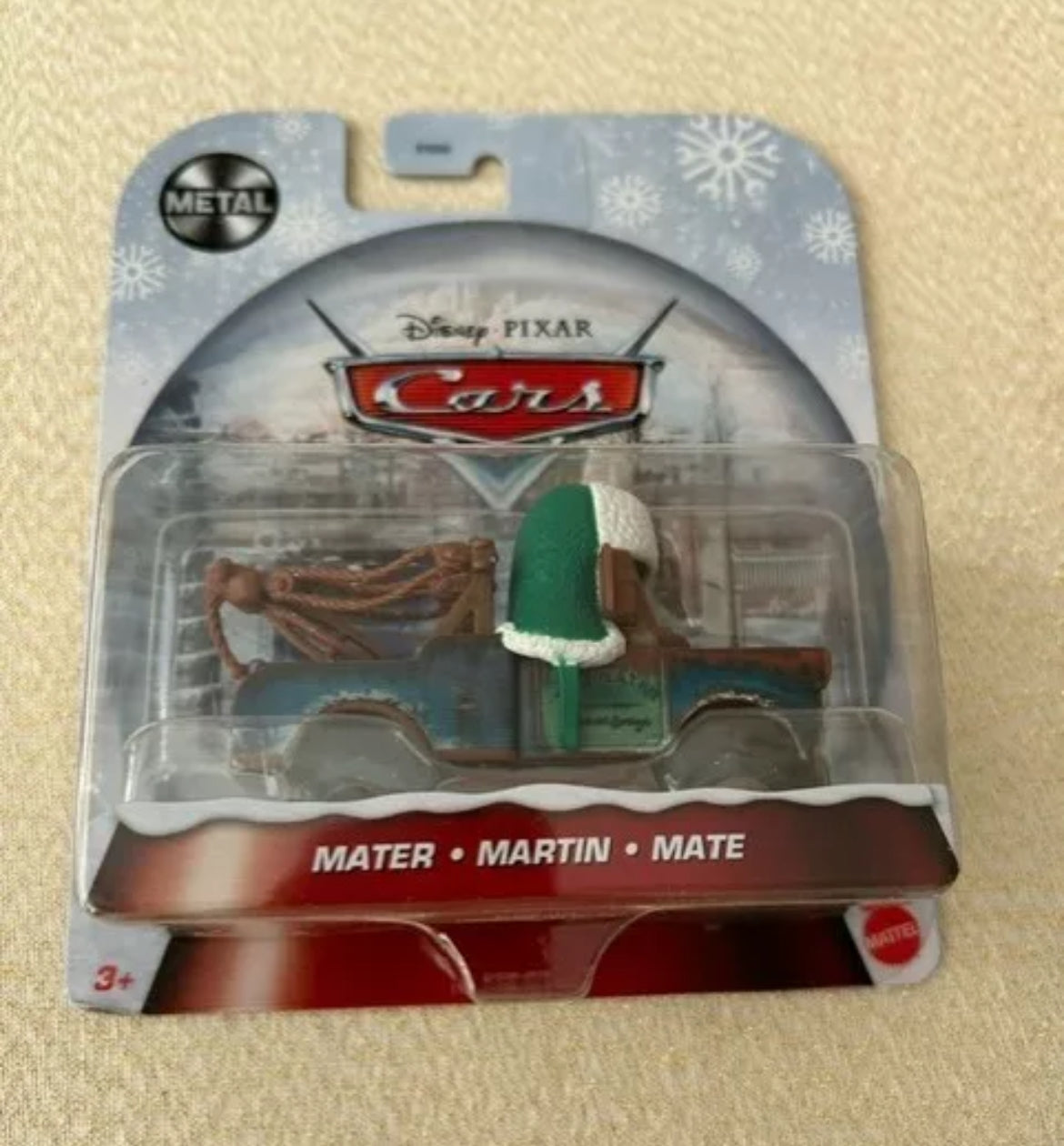 Brand New Disney Cars Winter Die-cast Mater