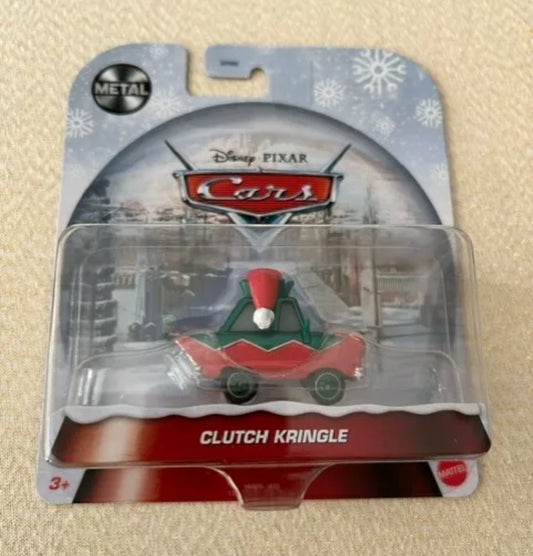 Brand New Disney Cars Winter Die-cast Clutch Kringle