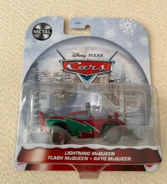 Brand New Disney Cars Winter Die-cast Lightning McQueen